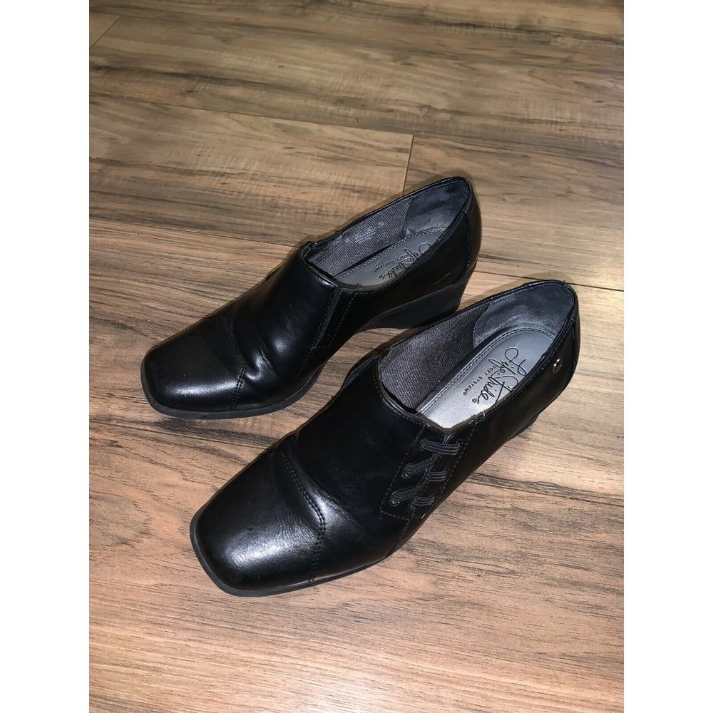 Lifestride Life Stride Earthly Mid Heel Wedge Shoe